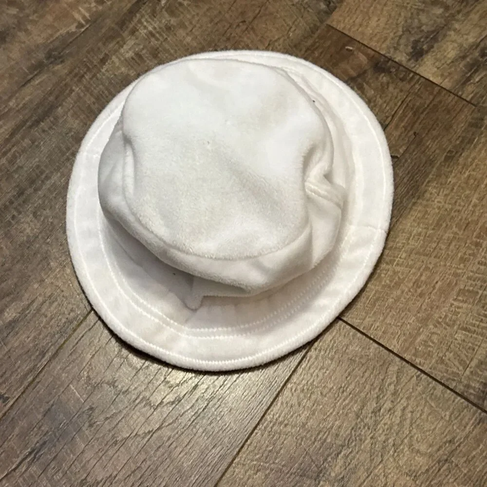 Vintage PONTIAC Microfurr Bucket Hat White